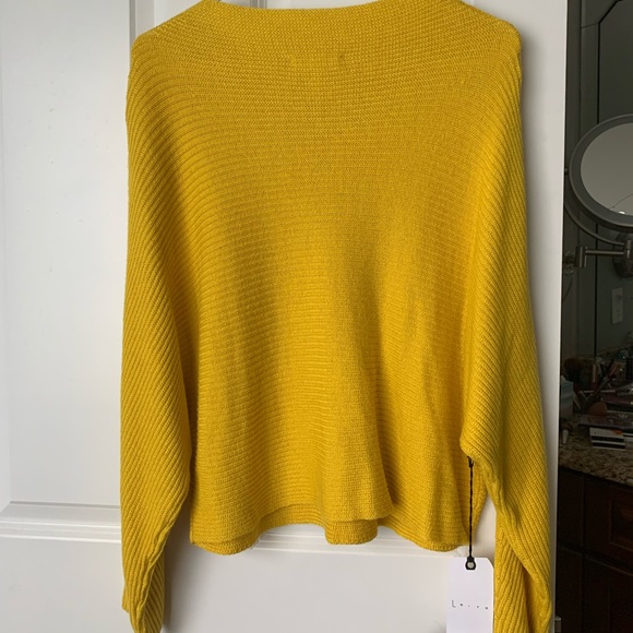 Leith Dolman Sleeve Ribbed Pullover Sweater - Picture 5 of 5